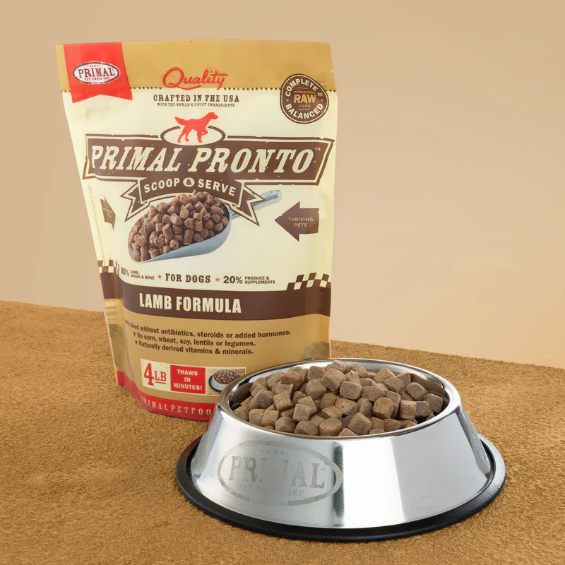 PRIMAL FROZEN K9 PRONTO 4LB - Budpants