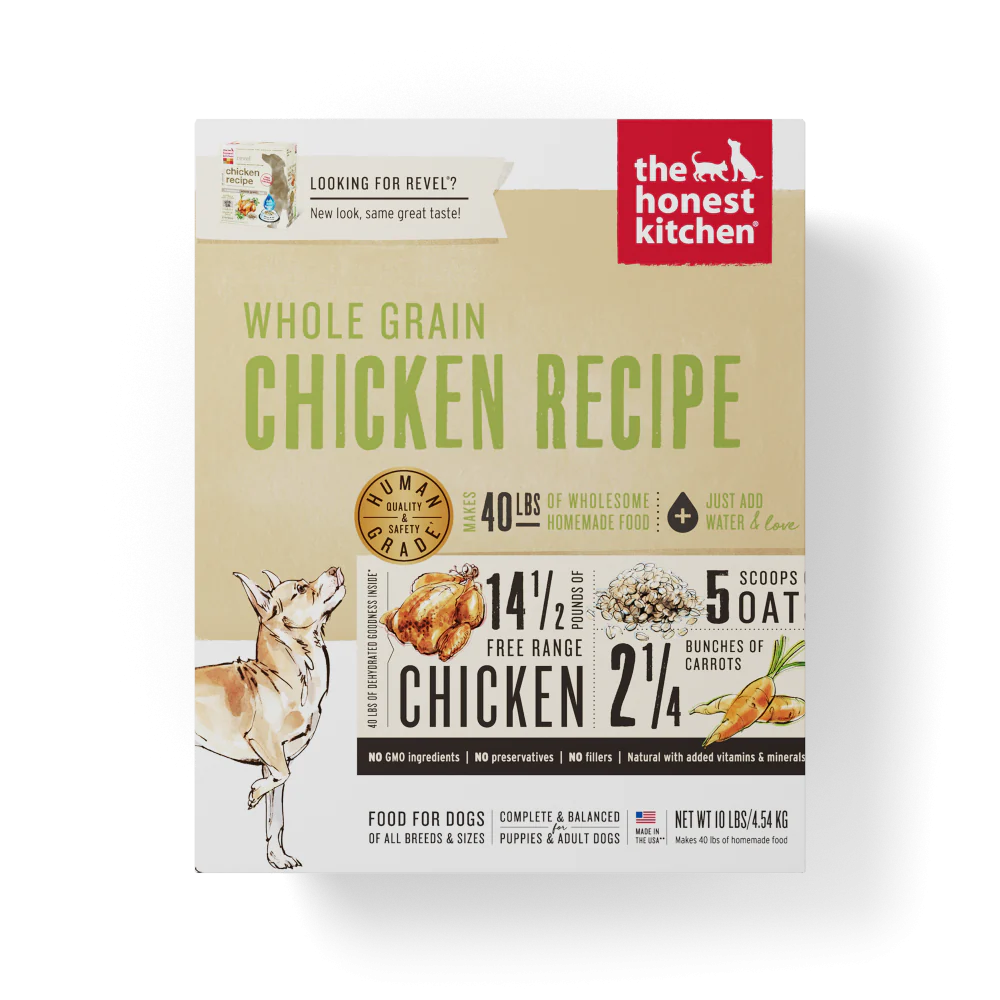 The Honest Kitchen Whole Grain Chicken Recipe Dehydrated Dog Food - Budpants