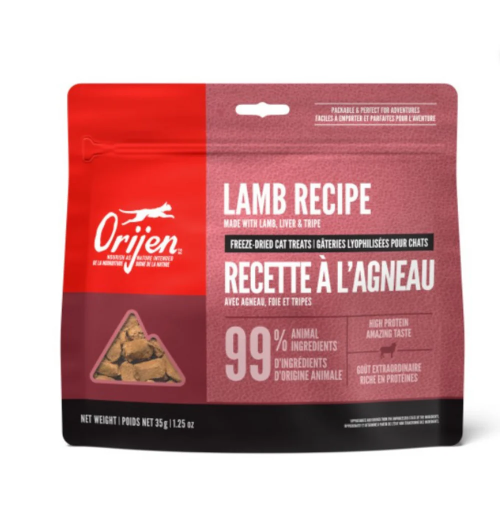 ORIJEN Freeze Dried Grass Fed Lamb Cat Treats - Budpants