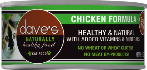 Dave's Naturally Healthy Chicken Formula Canned Cat Food - Budpants