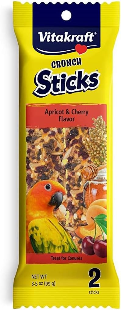 VITA CRUNCH STICKS APRICOT & CHERRY 3.5 oz - Budpants
