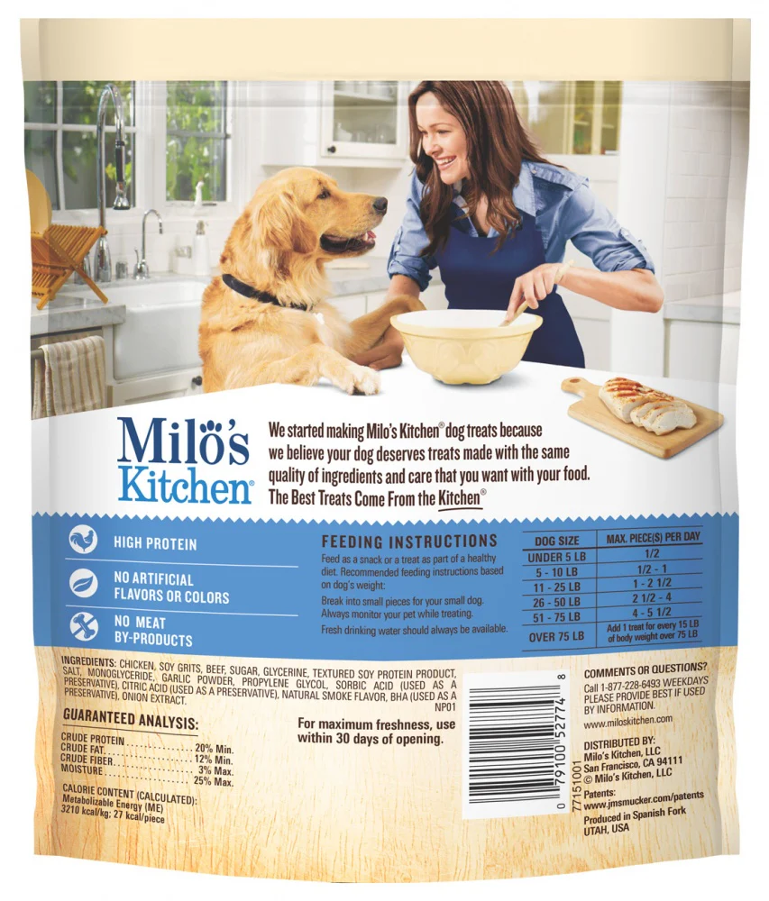 Milo's Kitchen Chicken Meatballs Dog Treats - Budpants