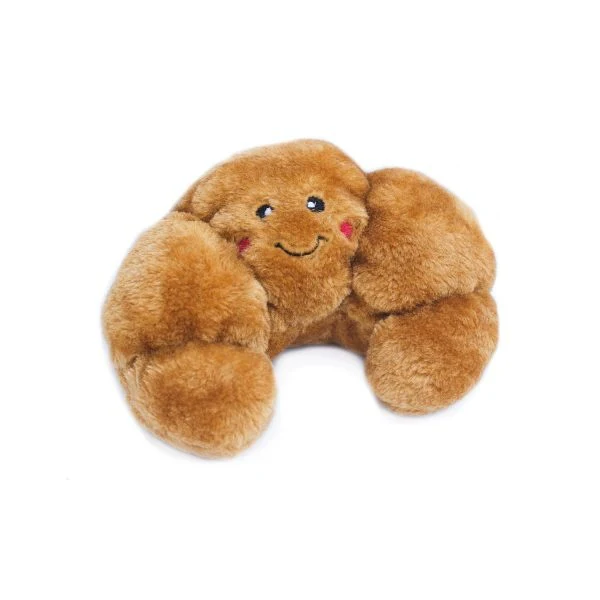 ZippyPaws NomNomz Plush Crossant Dog Toy - Budpants