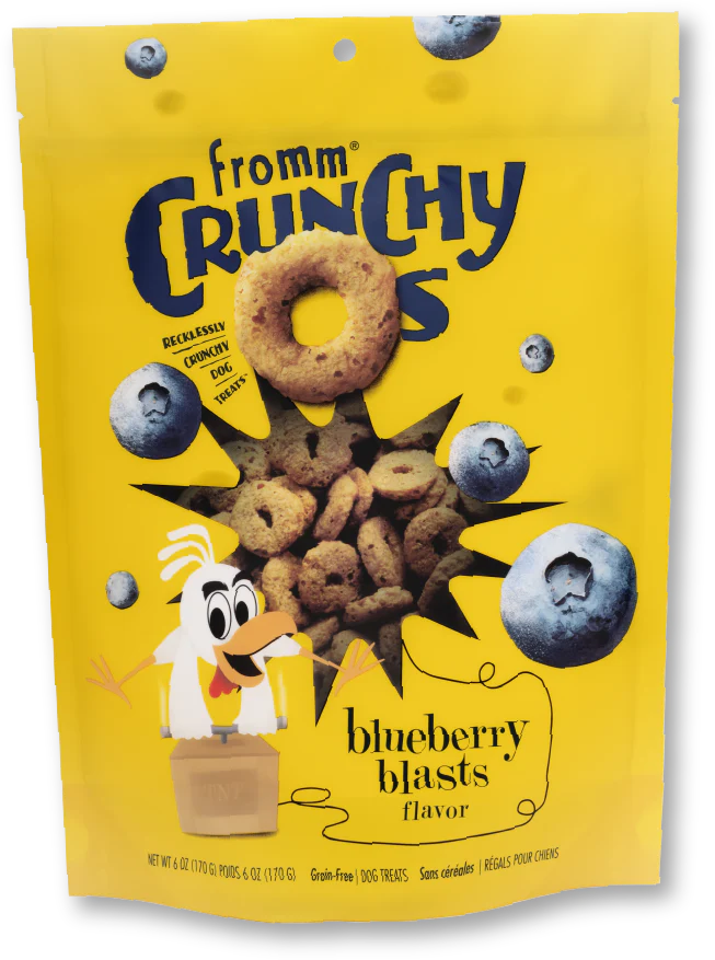 Fromm Crunchy O's BlueBerry 6 oz - Budpants