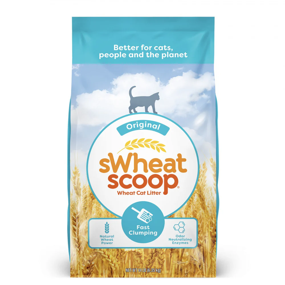 Swheat Scoop Fast Clumping Natural Original Cat Litter - Budpants