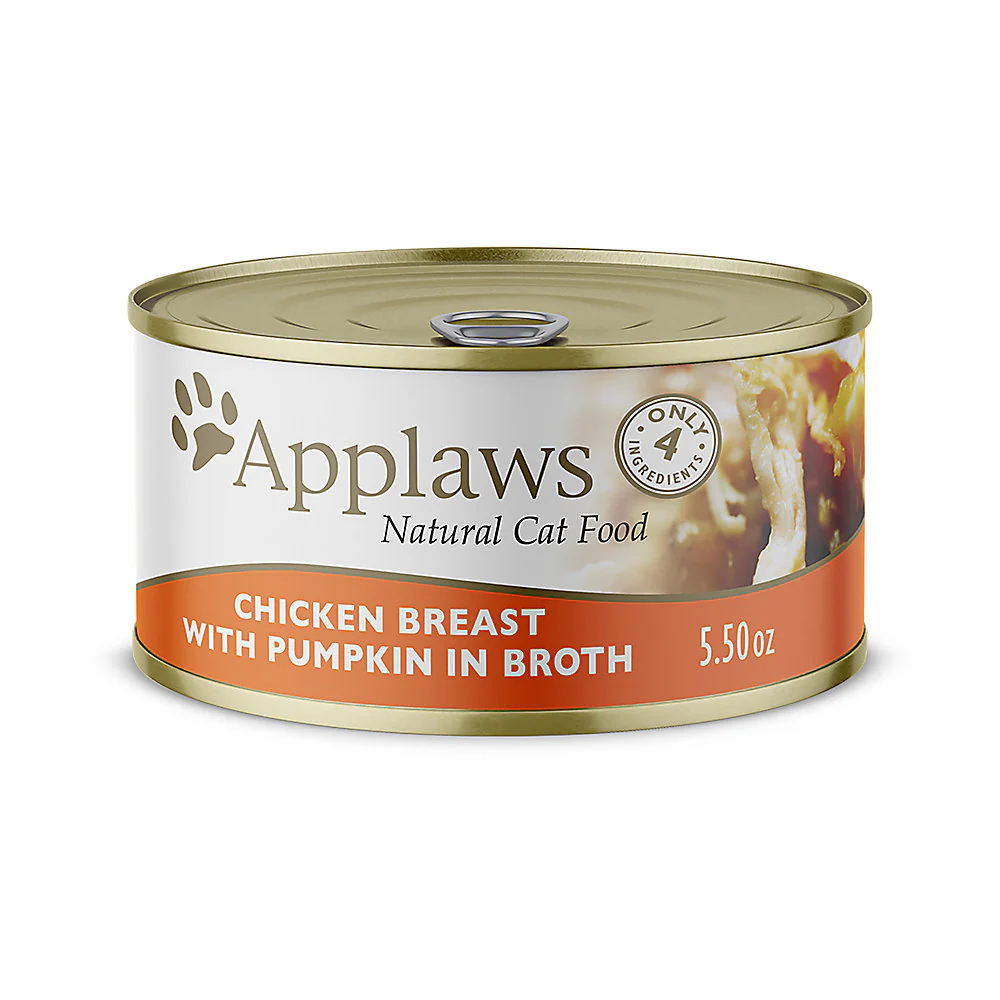 Applaws Natural Wet Cat Food Chicken Breast with Pumpkin in Broth - Budpants