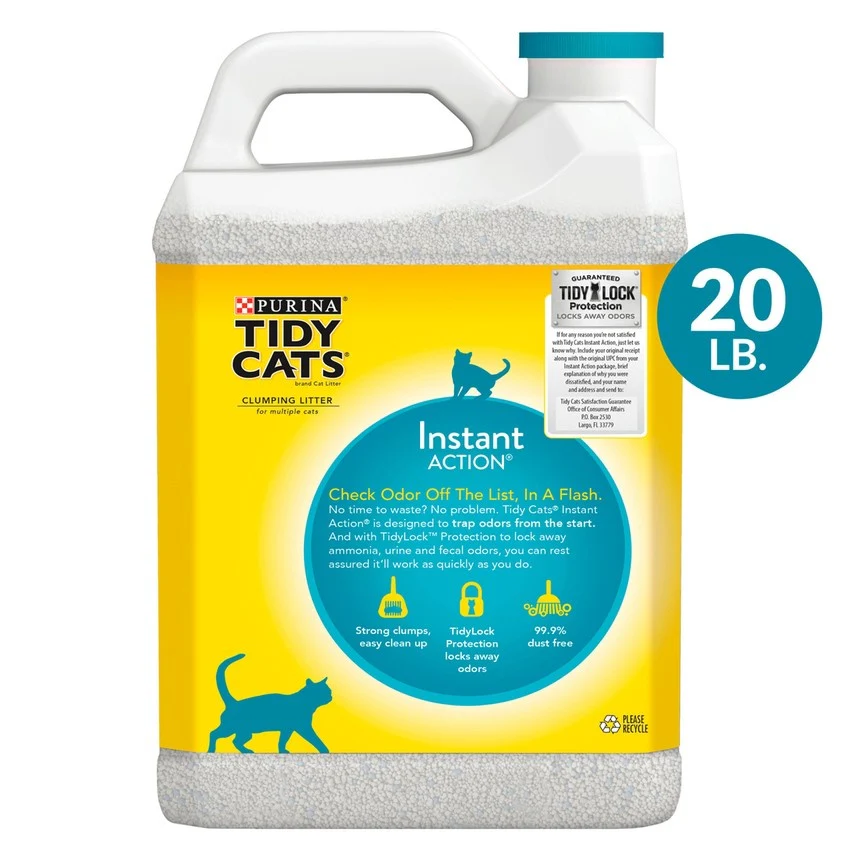 Tidy Cats Scoop Instant Action Litter for Multiple Cats - Budpants