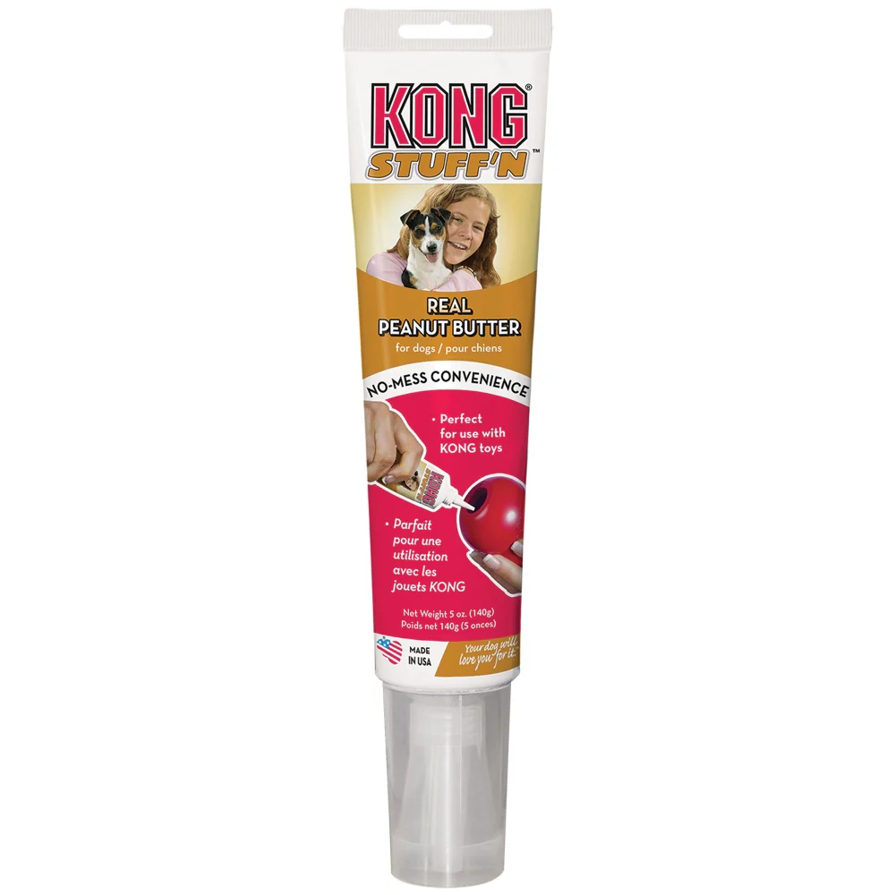 KONG Stuff'N Real Peanut Butter Dog Treat Tube - Budpants