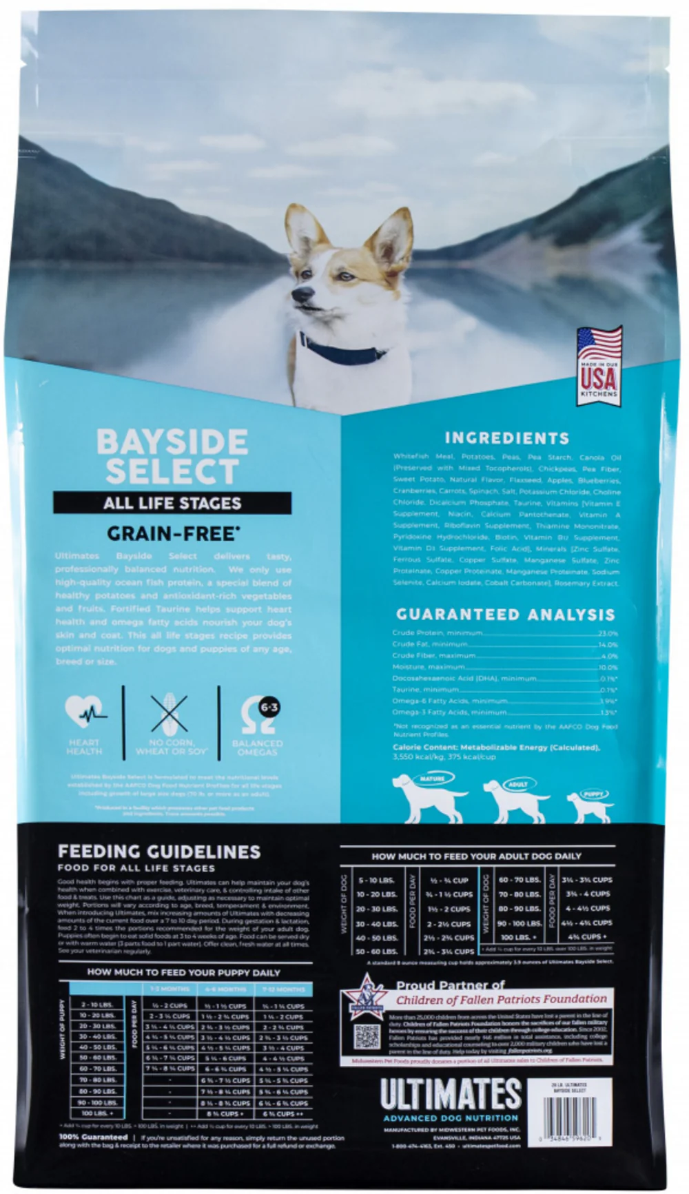 Ultimates Bayside Select Fish & Potato Grain Free Dry Dog Adult Food - Budpants