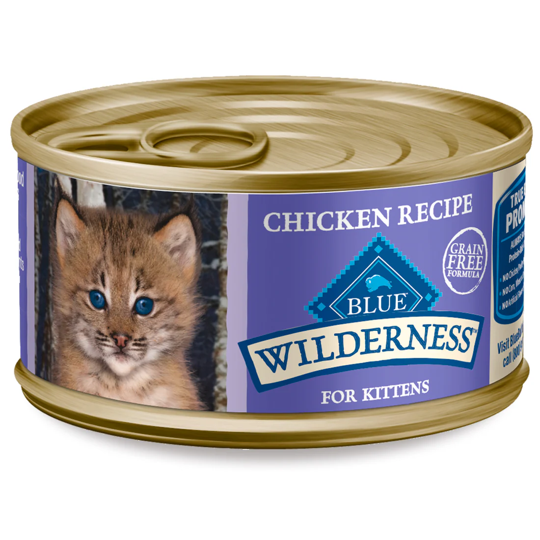 Blue Buffalo Wilderness Kitten Recipe Canned Cat Food - Budpants