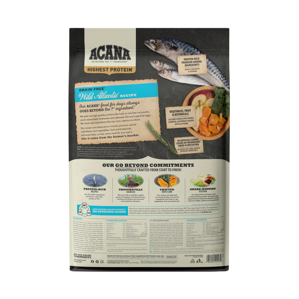 ACANA Highest Protein Wild Atlantic Recipe Dry Dog Food - Budpants