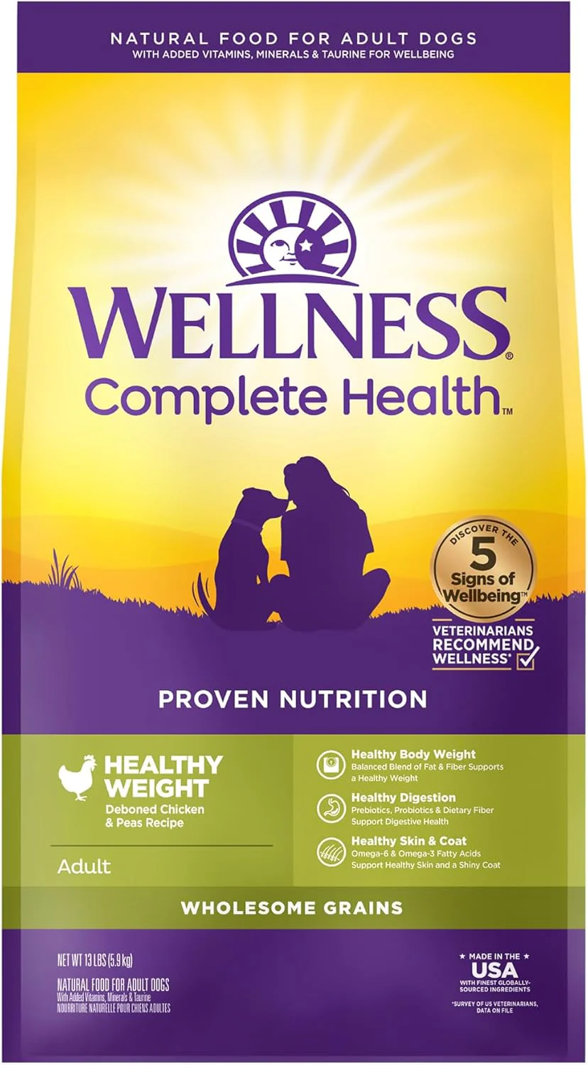 WELLNESS Complete K9 Heathy Weight formula 13lb - Budpants