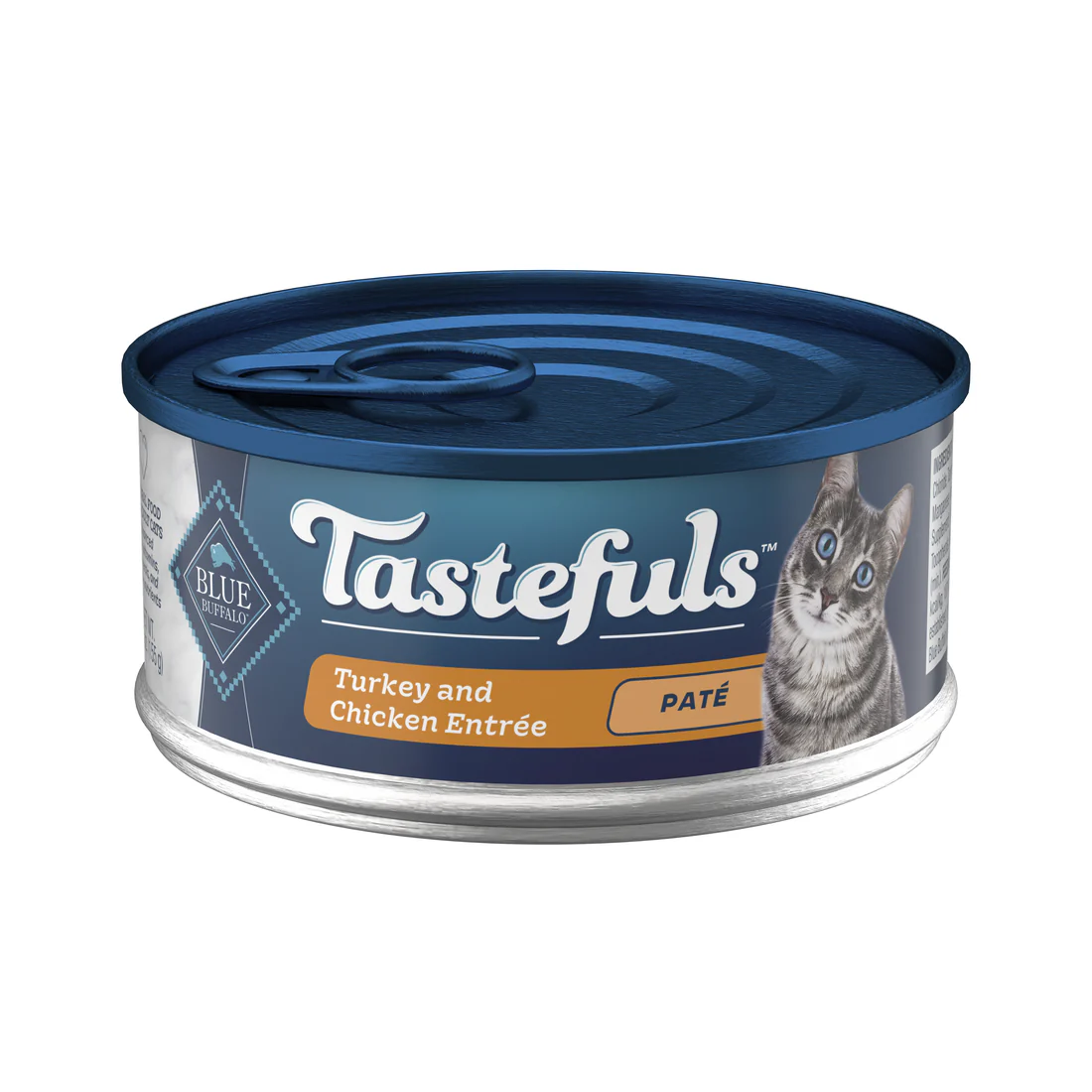 BLUE CAT TASTEFULS TURKEY CHICKEN 5.5z - Budpants