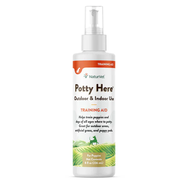 NATURVET Potty Here Training Aid Spray 8oz - Budpants
