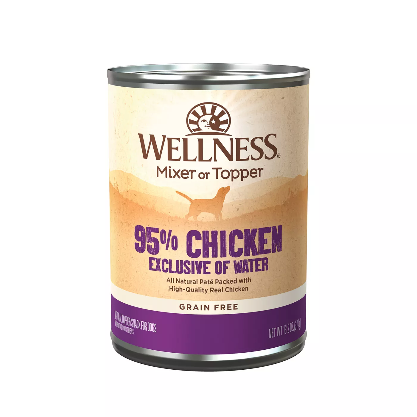 WELLNESS DOG 95% CHICKEN 12.5z - Budpants