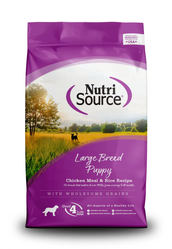 NutriSource Large Breed Puppy Chicken & Rice Dry Dog Food - Budpants