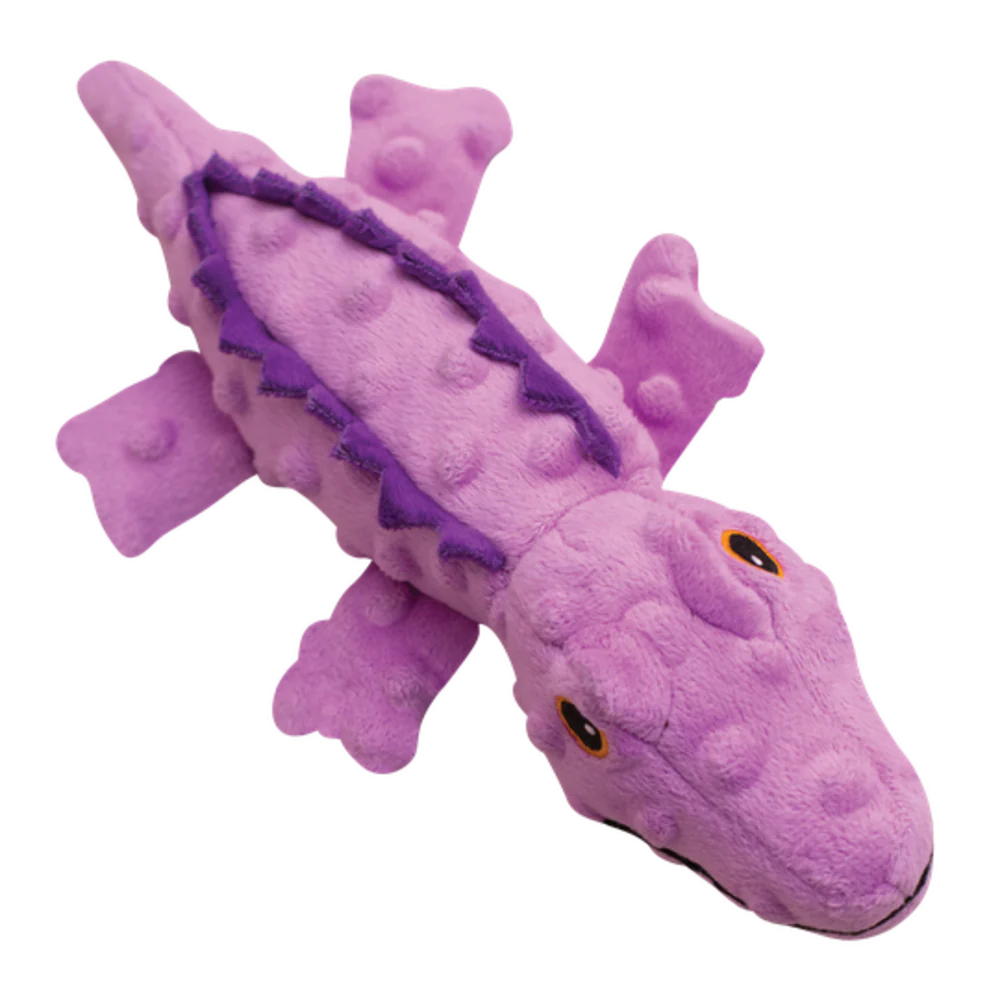 Snugarooz Ellie the Gator Plush Dog Toy - Budpants