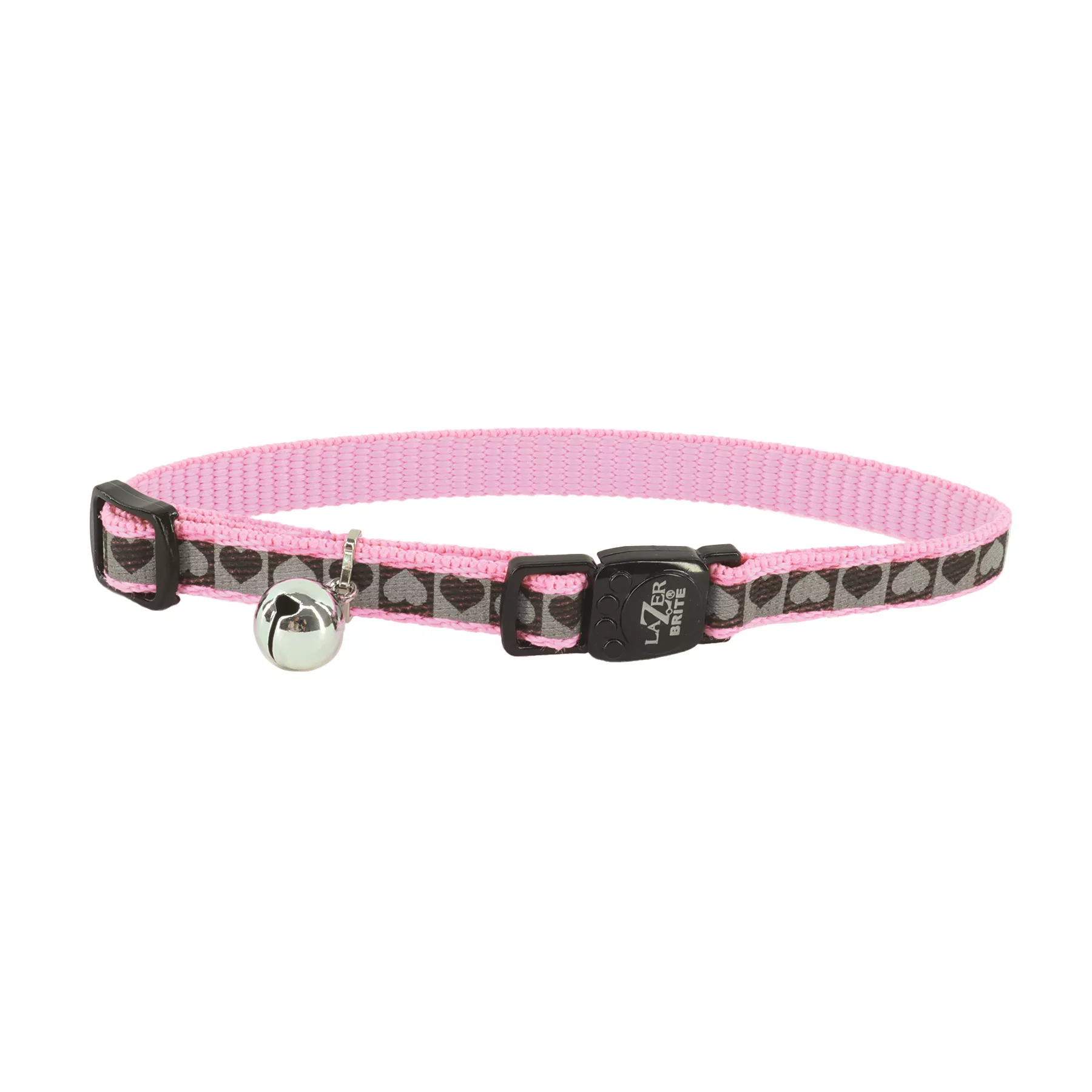 Coastal 3/8in Lazer Brite Reflective Adjustable Breakaway Cat Collars - Budpants