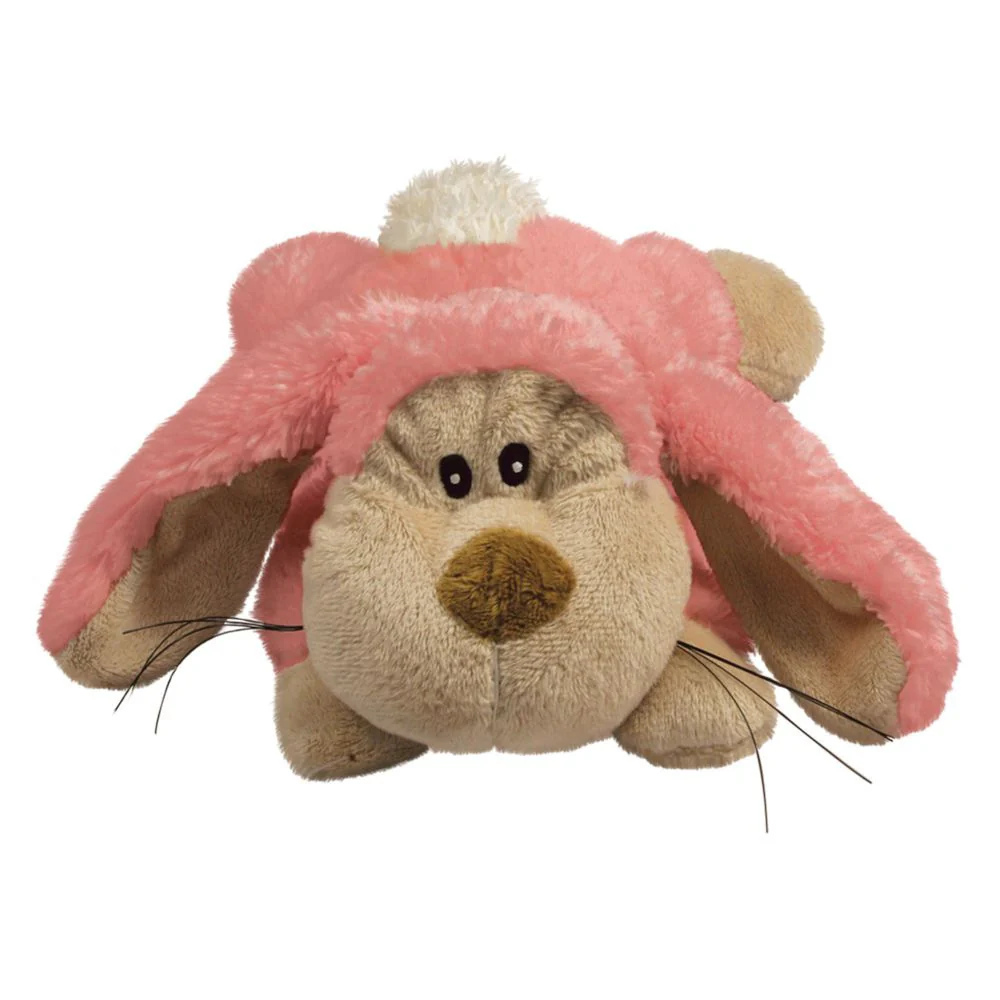 KONG Floppy Rabbit Medium Cozie Plush Dog Toys - Budpants