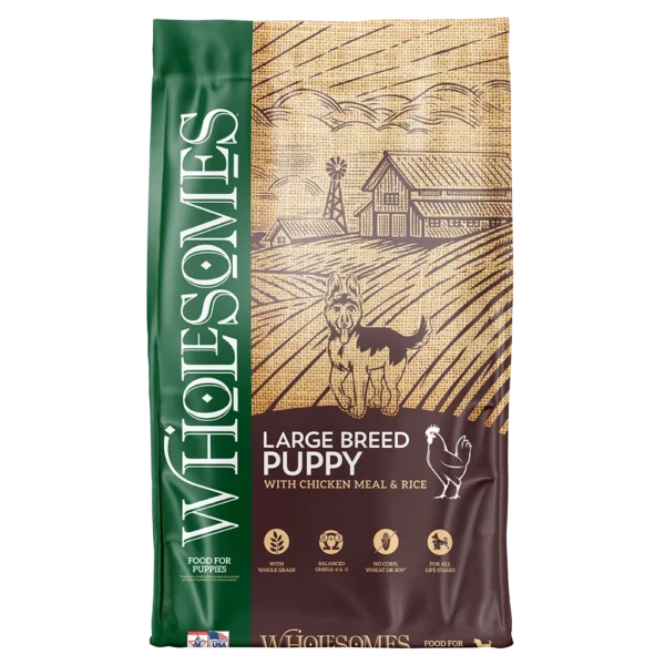 Wholesome Large Breed Puppy 35-lb - Budpants