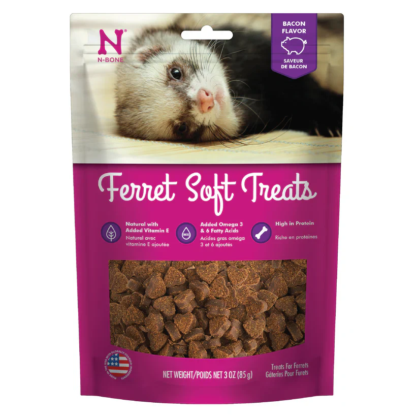 N-BONE FERRET TREATS BACON FLAVOR - Budpants