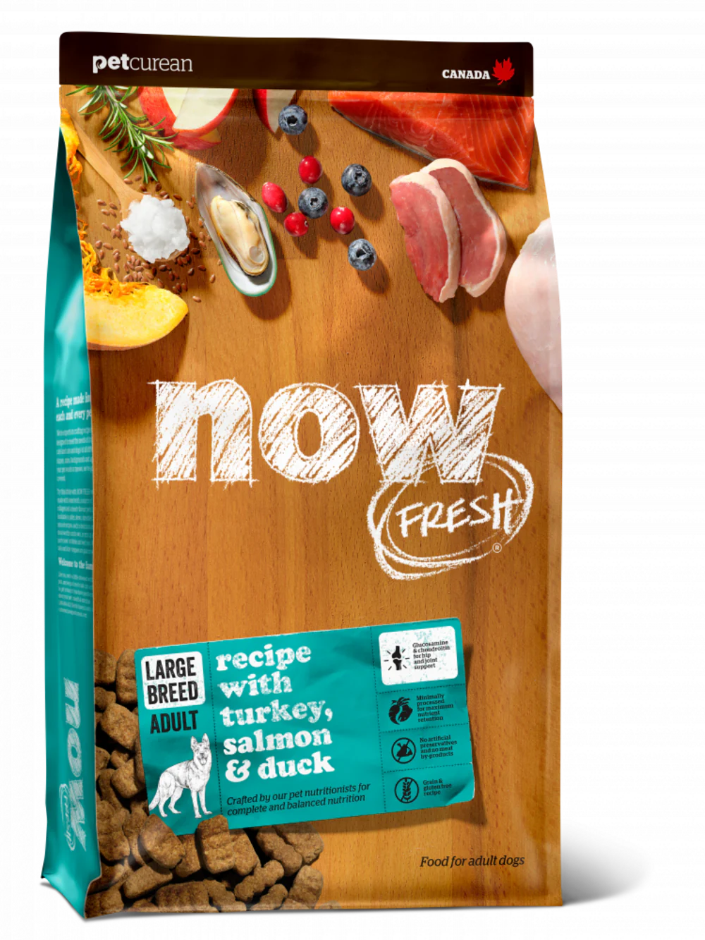 Petcurean Now! Fresh Grain Free Large Breed Adult Dry Dog Food - Budpants