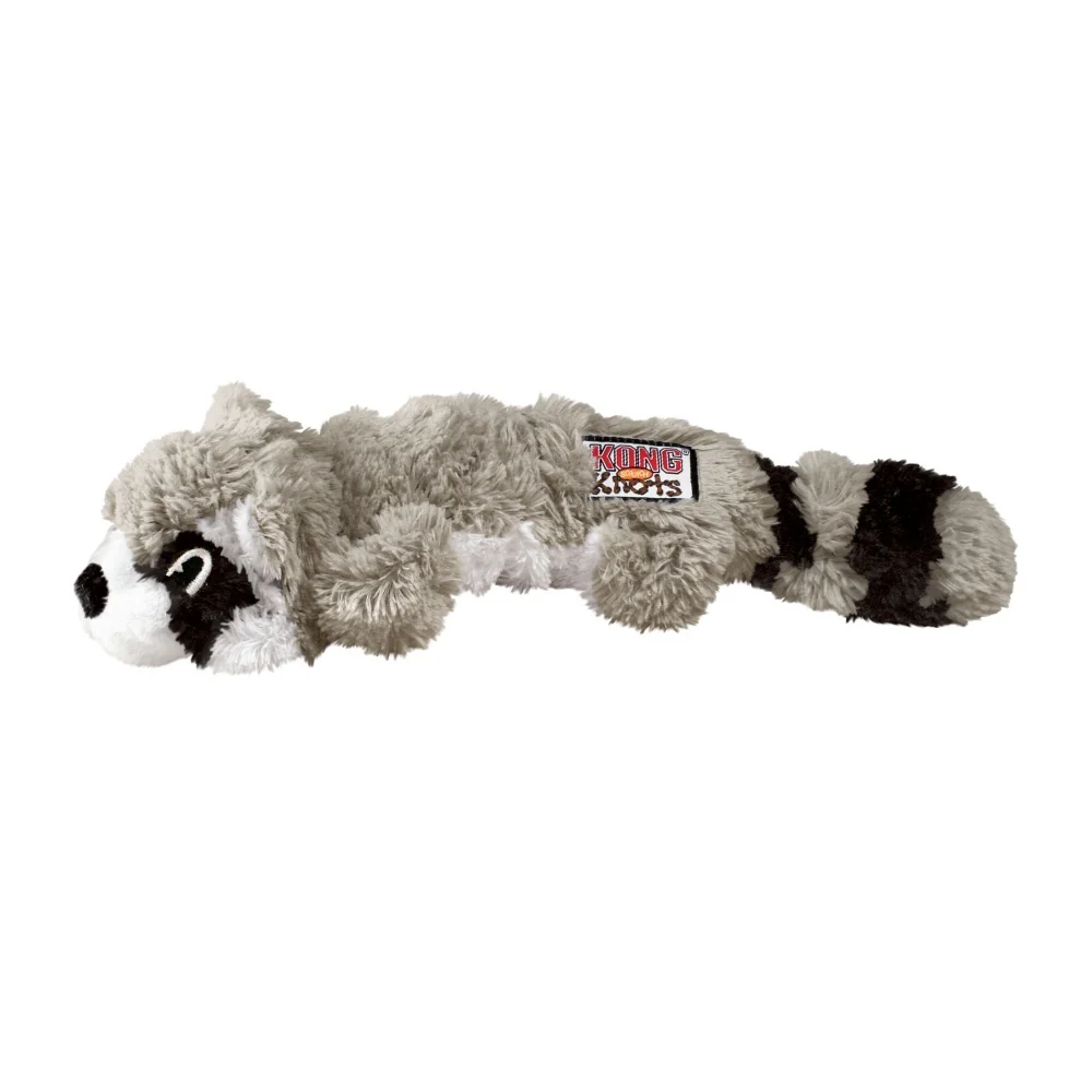 KONG Scrunch Knots Raccoon Dog Toy - Budpants