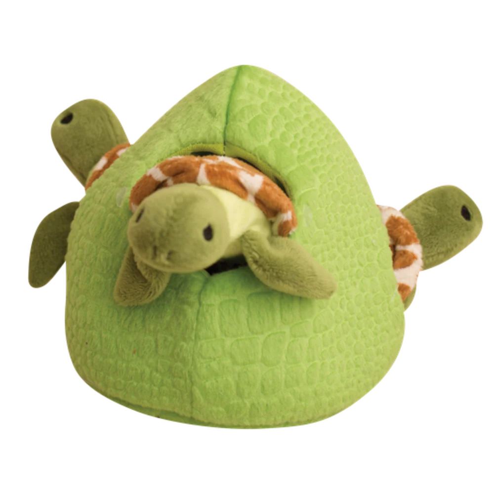 Snugarooz Hide & Seek Turtle Reef Interactive Dog Toy - Budpants