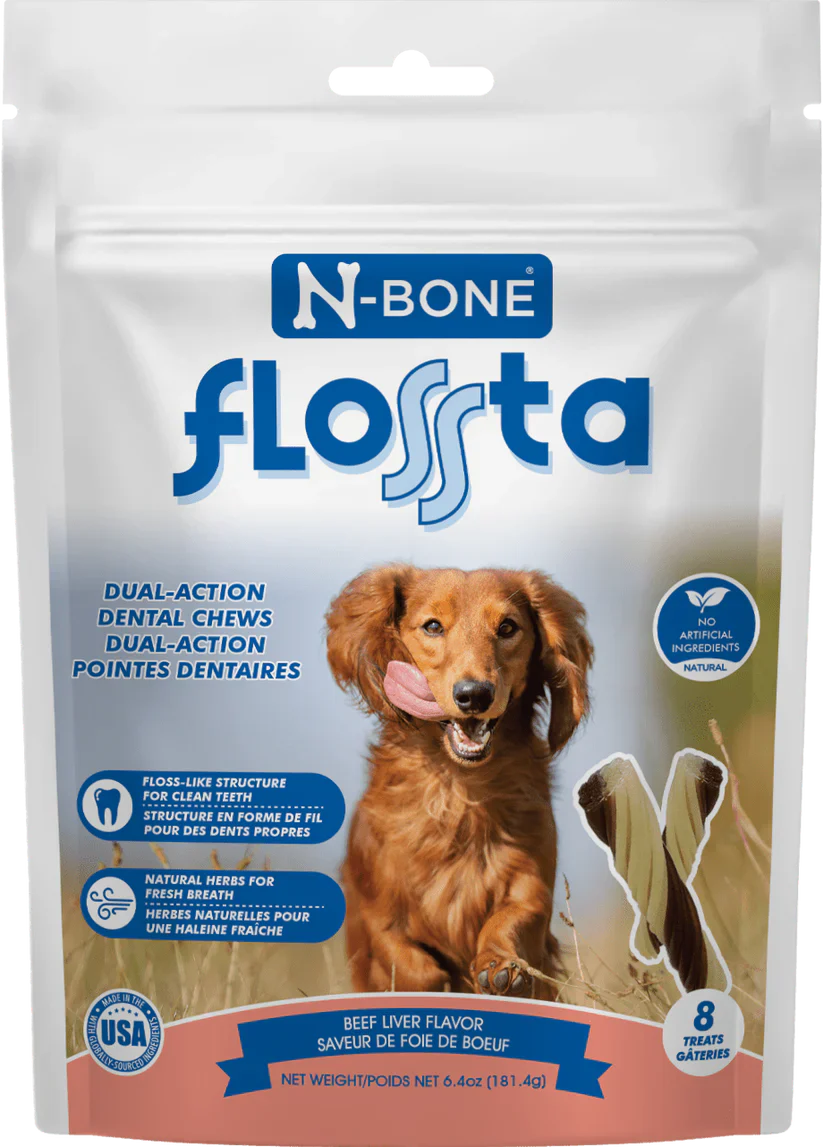 N-BONE FLOSSta BEEF LIVER CHEWS for dogs - Budpants