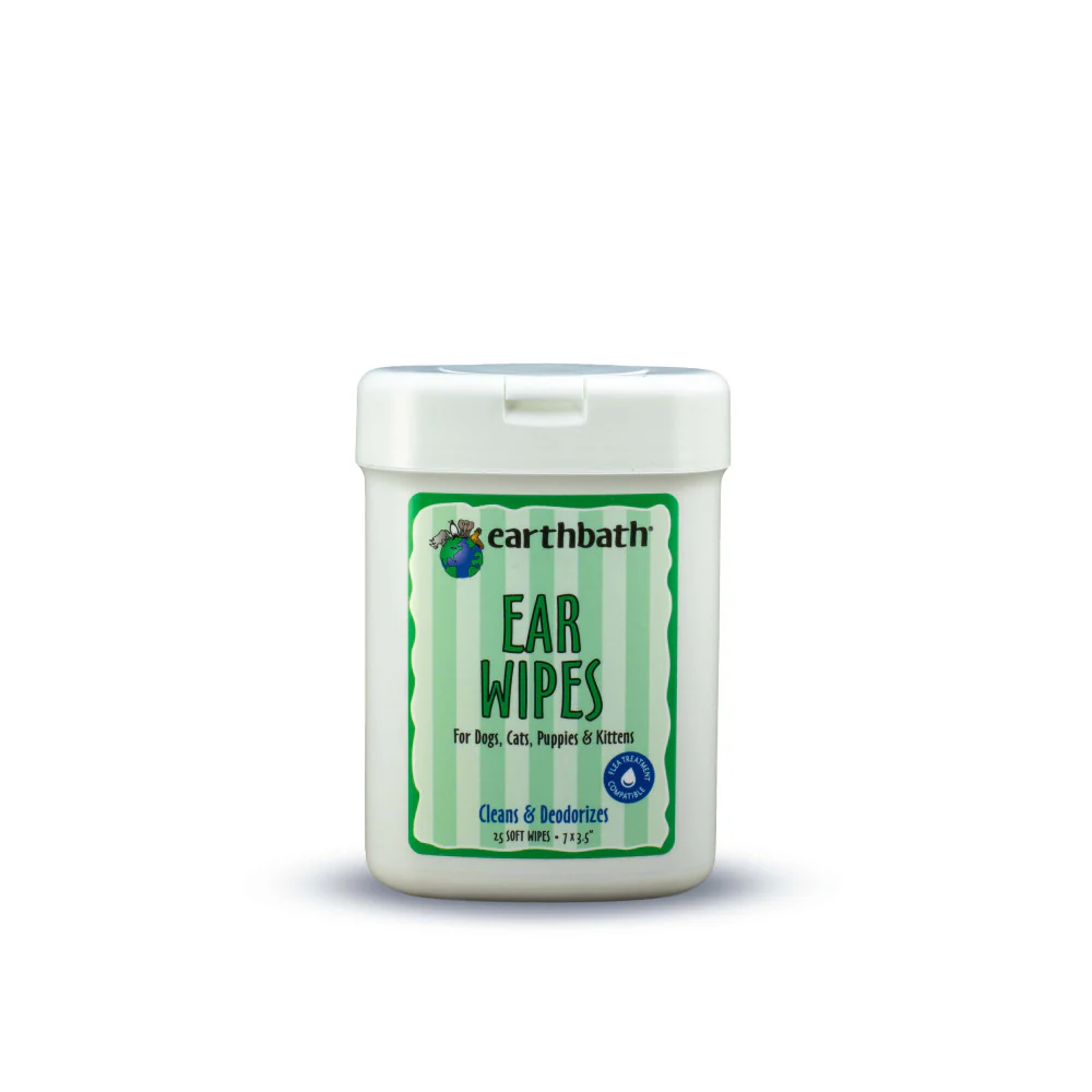 Earthbath Ear Wipes for Dogs and Cats - Budpants