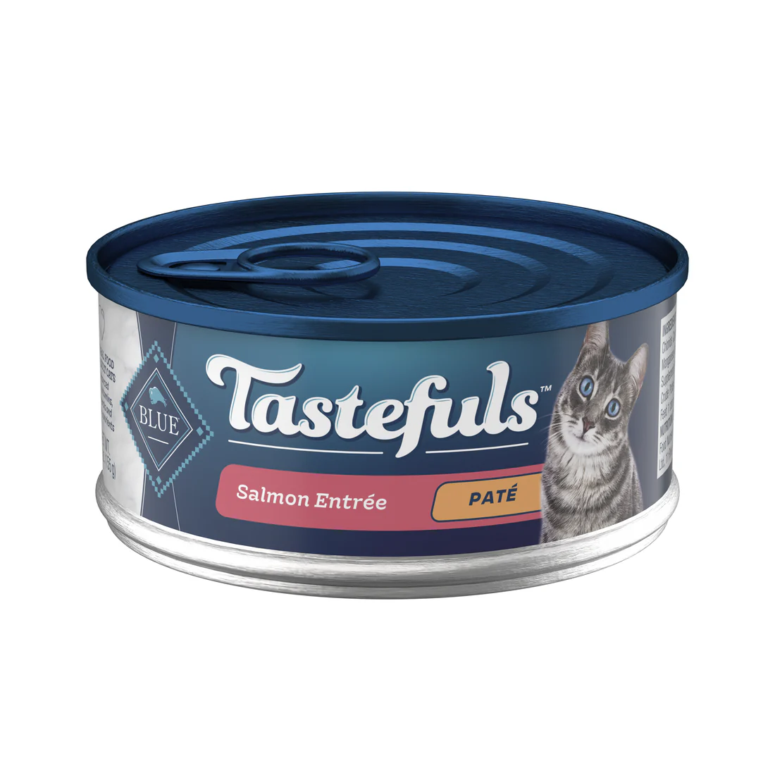 BLUE CAT TASTEFULS ADULT SALMON PATE 5.5z - Budpants