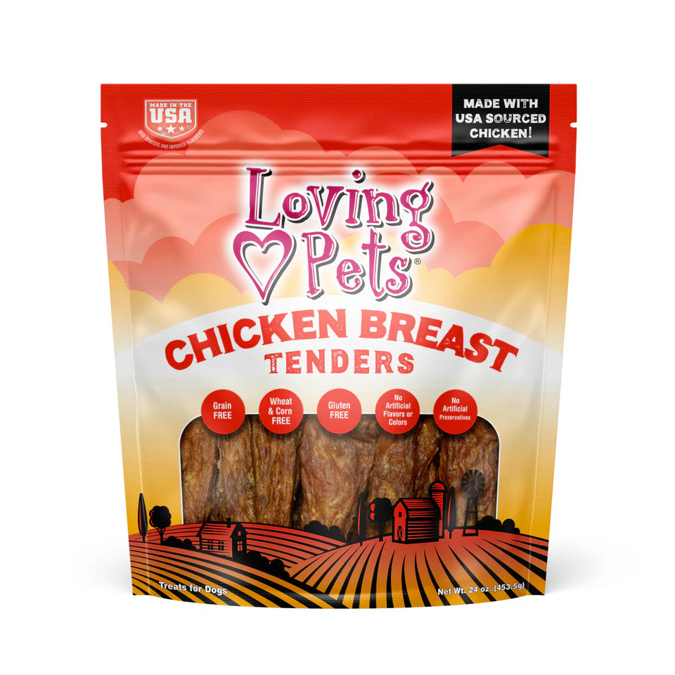 LOVING PET K9 CHICKEN JERKY - Budpants