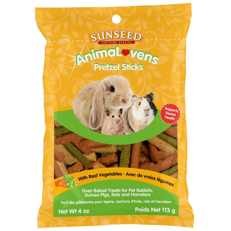 SUNSEED ANIMALOVENS PRETZEL STICKS - Budpants