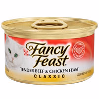 Fancy Feast Classic Tender Beef and Chicken Feast Canned Cat Food - Budpants