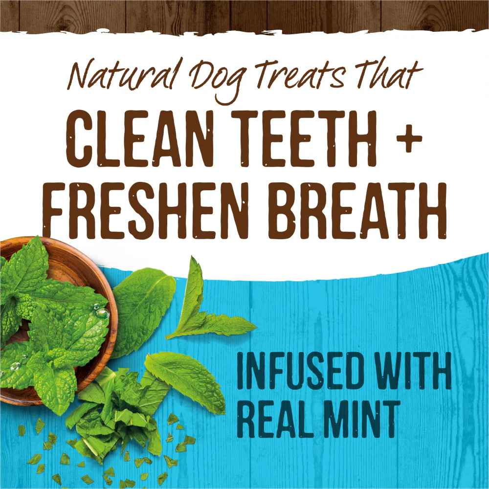 Merrick Fresh Kisses Dog Dental Treats With Mint Breath Strips Dog Treats for Small Breeds - Budpants