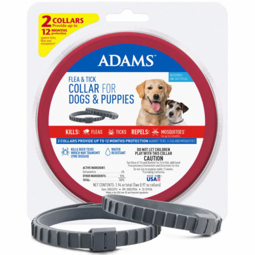 ADAMS PLUS Flea & Tick 2 PK COLLAR - Budpants