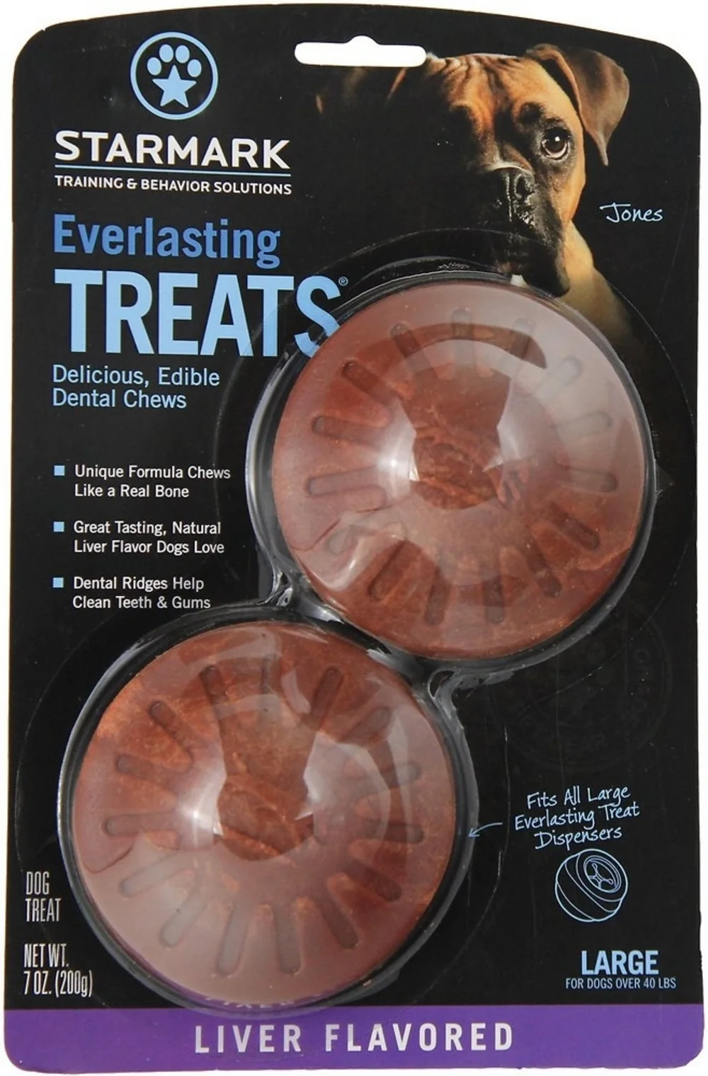 Starmark Everlasting Treats Liver Flavor Dog Dental Treats - Budpants