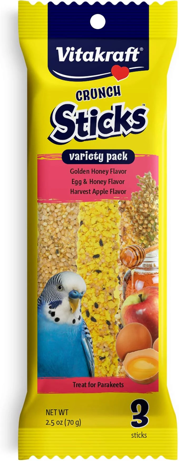 VITA STICKS Honey, Egg & Fruit Variety Pack - Budpants