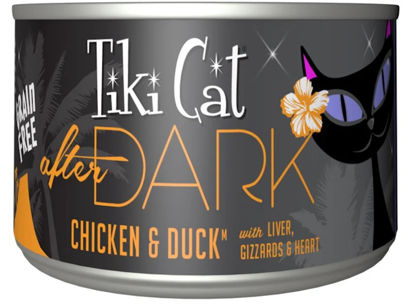Tiki Cat After Dark Grain Free Chicken and Duck Canned Cat Food - Budpants
