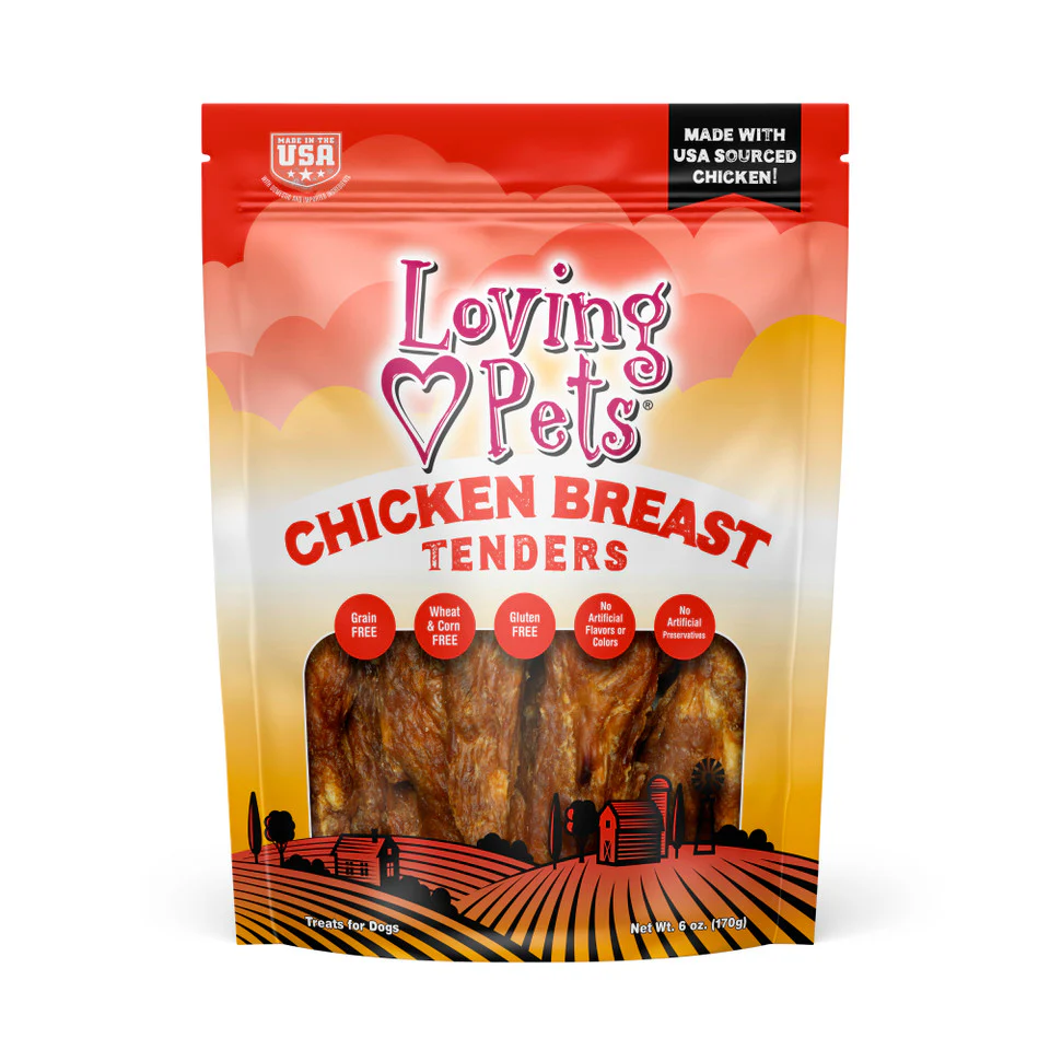 LOVING PET K9 CHICKEN JERKY - Budpants