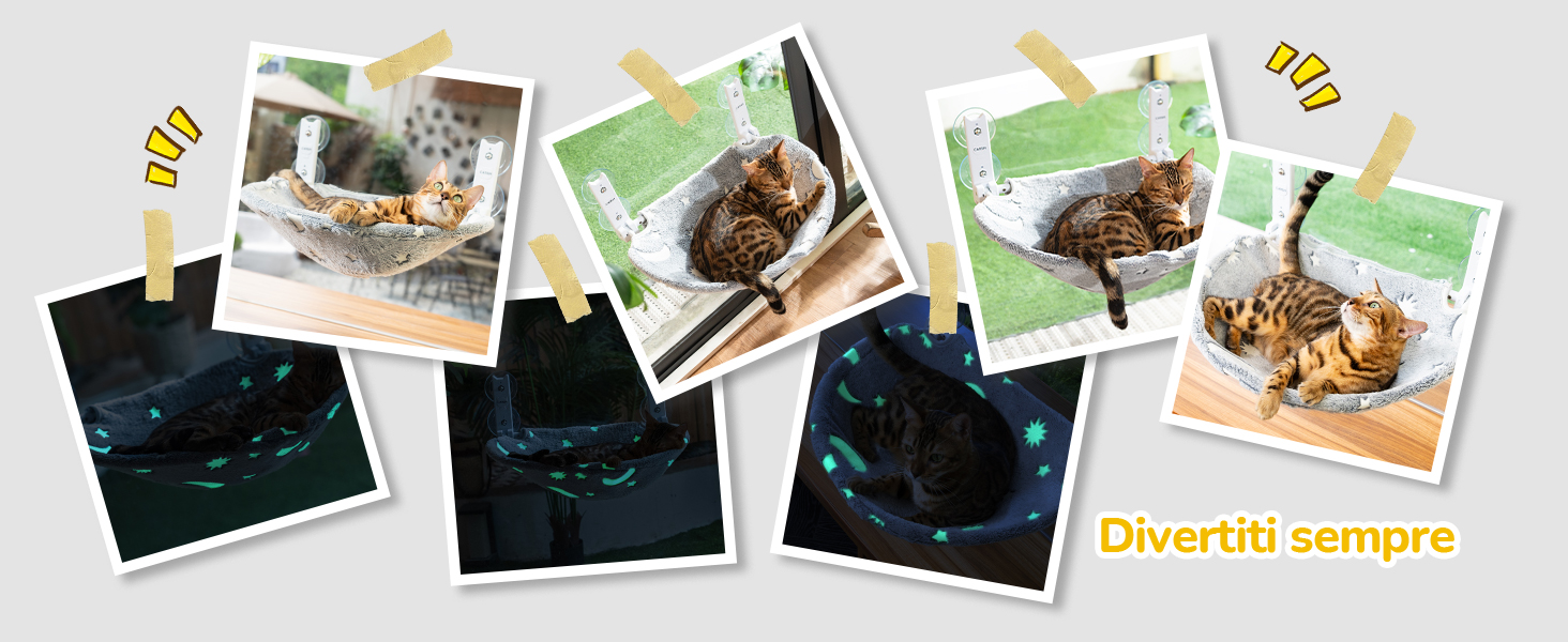 Amaca per Gatti in Legno