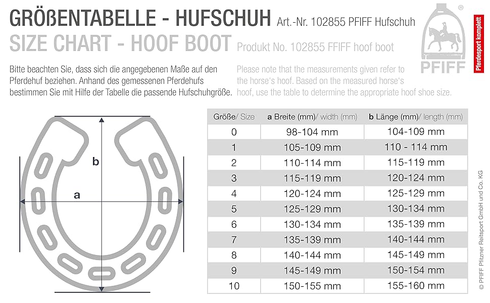 Tabella taglie