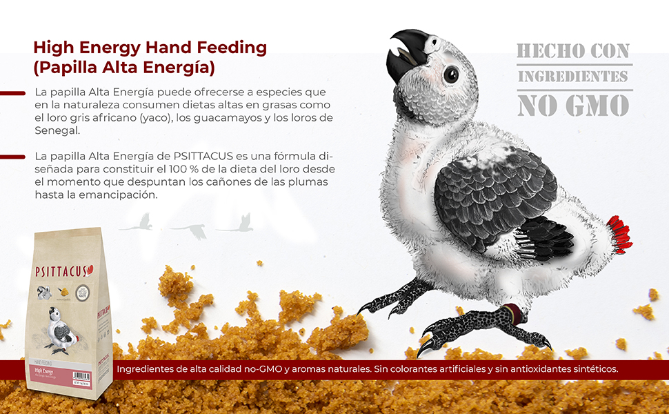 Psittacus specialisti nutrizione uccelli cibo animali uccelli uccelli alimentazione porridge high energy