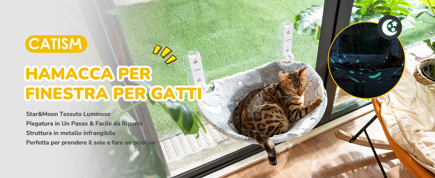 Amaca per Gatti in Legno